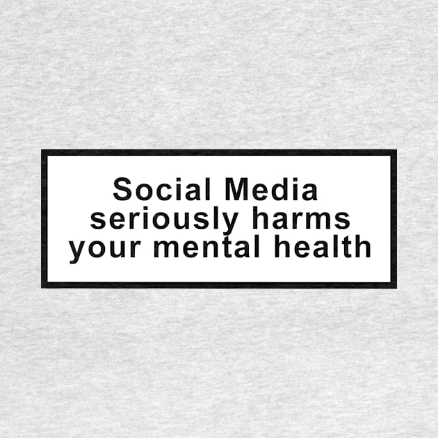 Social media seriously harms your mental health by ghjura